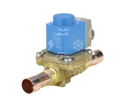 ventil solenoid Danfoss EVR 20 NO, pájecí 28 mm ODF, Kv 6,0